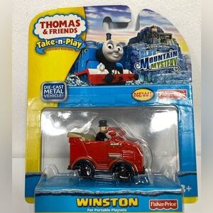 2012 FisherPrice THOMAS & FRIENDS Take-n-Play WINSTON Blue Mountain Mystery NIB